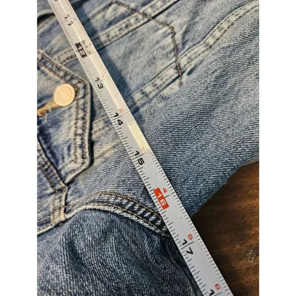 Lucky Brand Jean Jacket Women's Size Medium - Picture 11 of 12